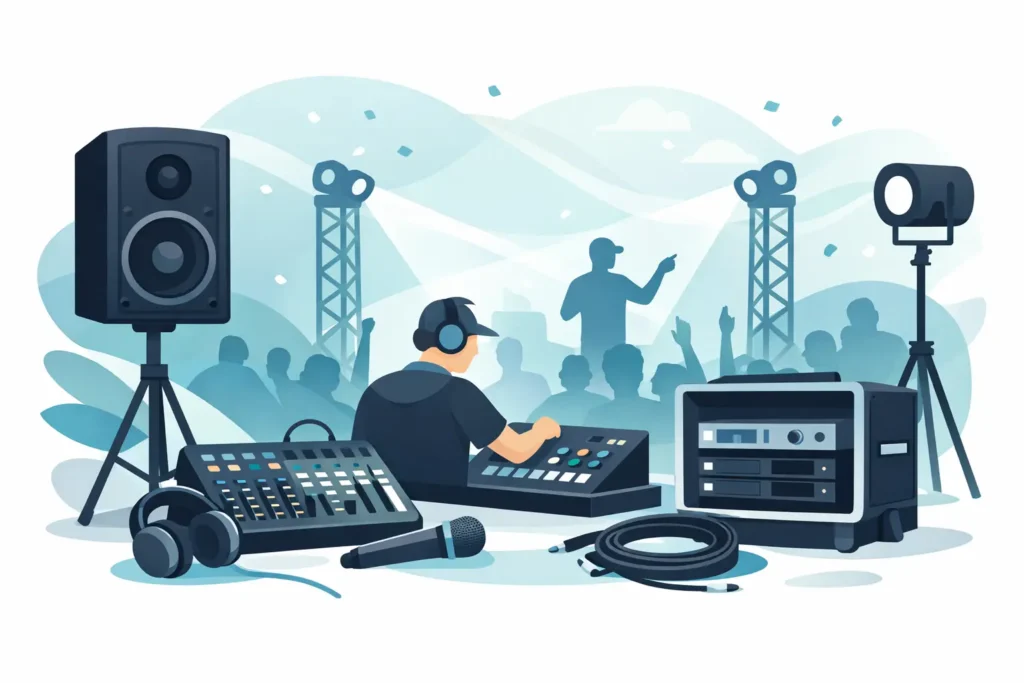 Alquiler de sonido para eventos sin fallos