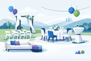 Alquiler de mobiliario para celebraciones