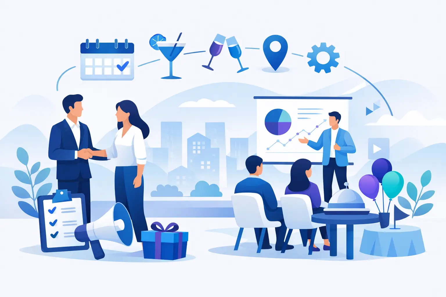 Eventos personalizados para empresas que funcionan