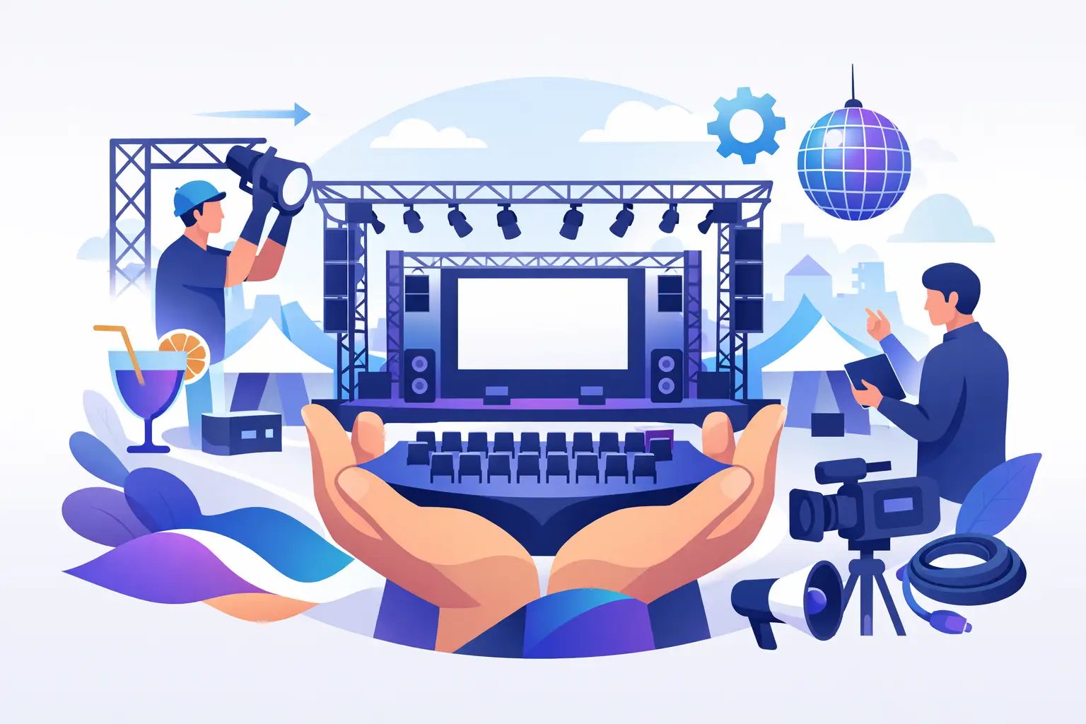 Producción llave en mano para eventos