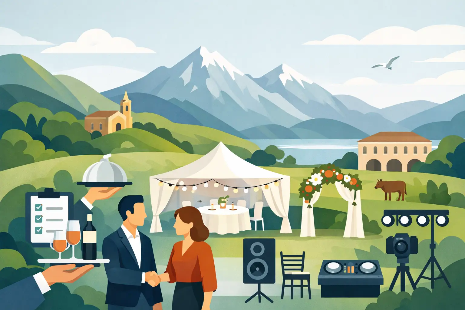 Proveedor local para eventos en Asturias