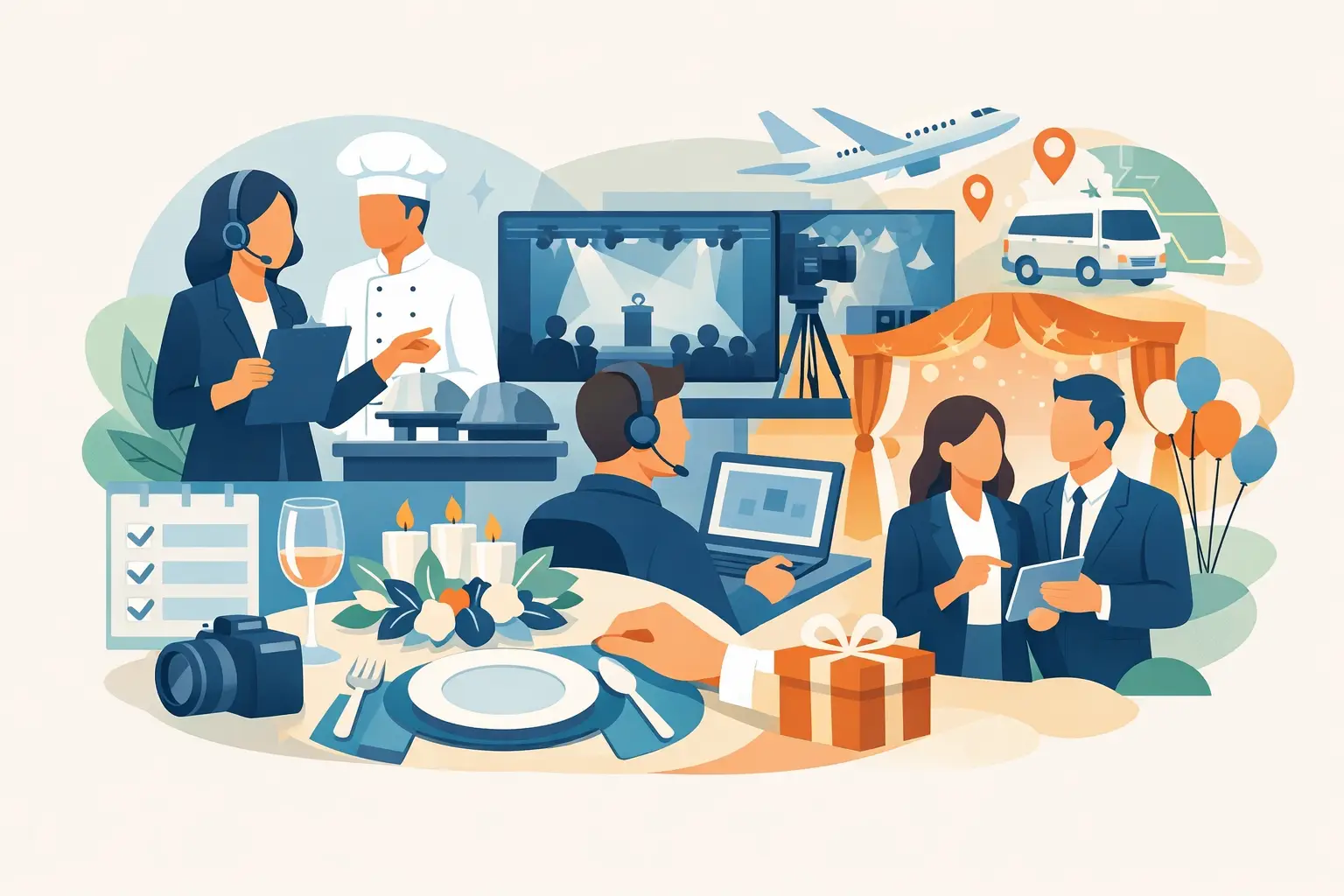 Qué incluye un servicio integral en eventos