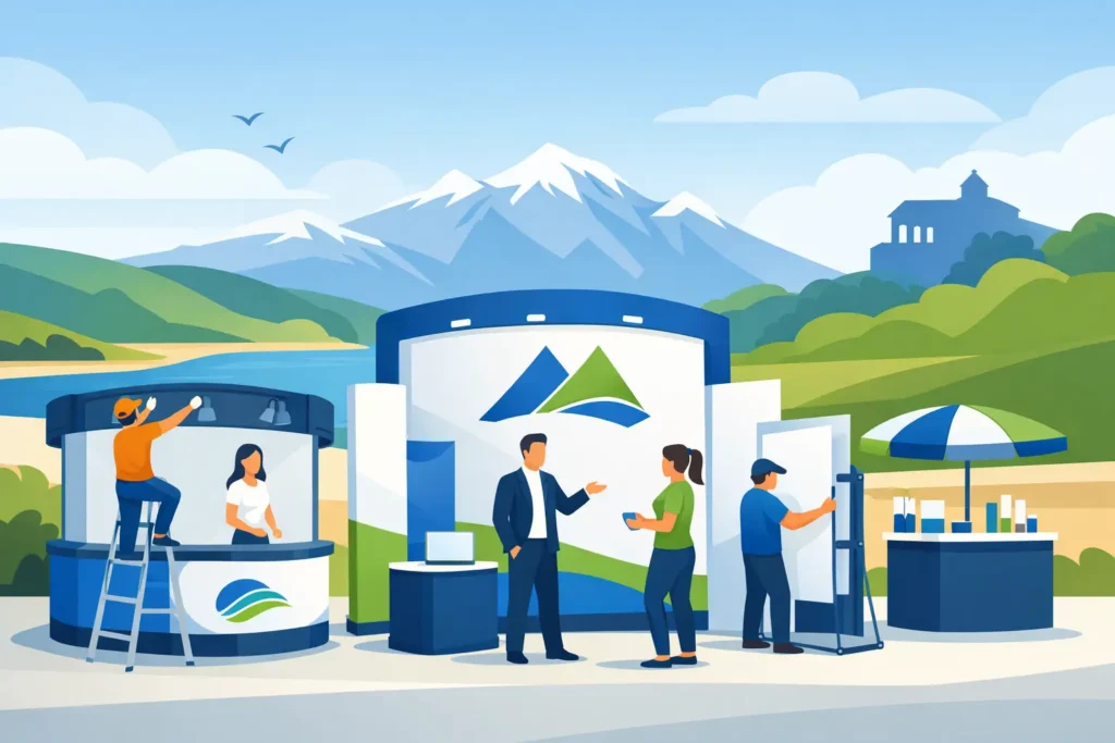 Montaje stands promocionales Asturias