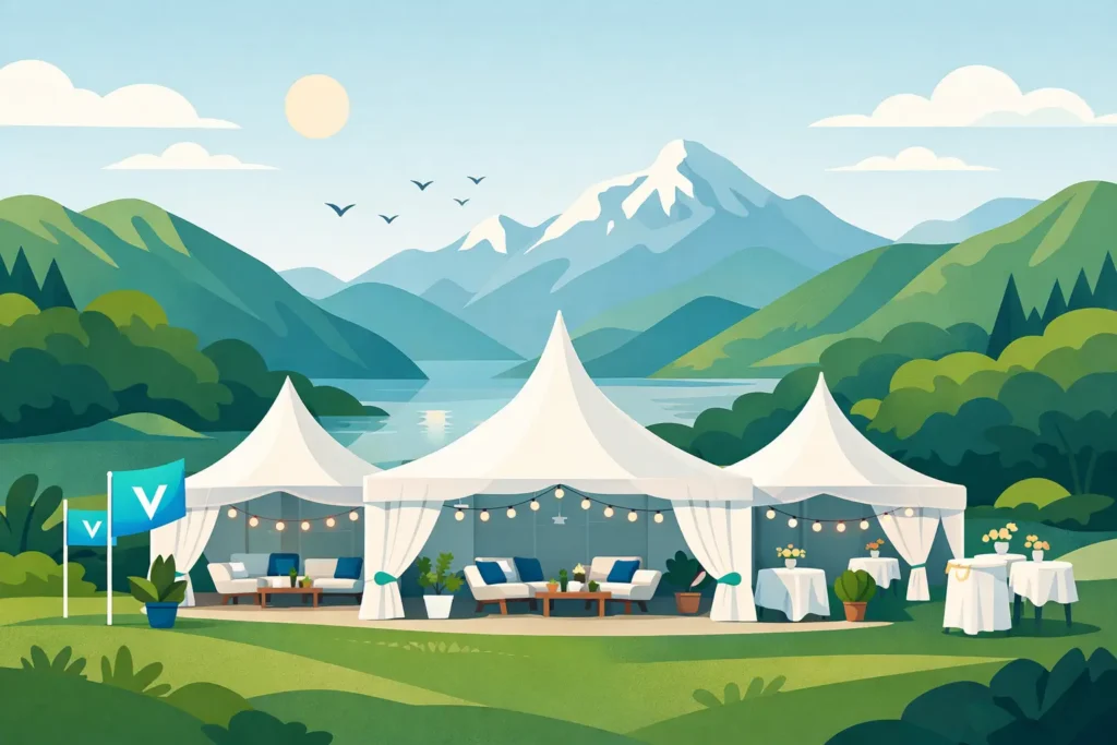 Alquiler de jaimas en Asturias para eventos
