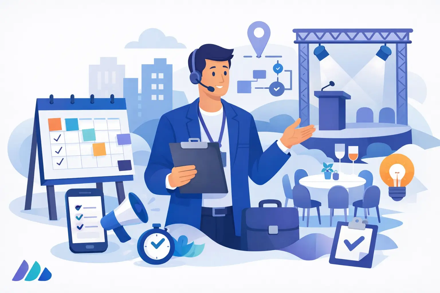 Claves de un buen organizador de eventos