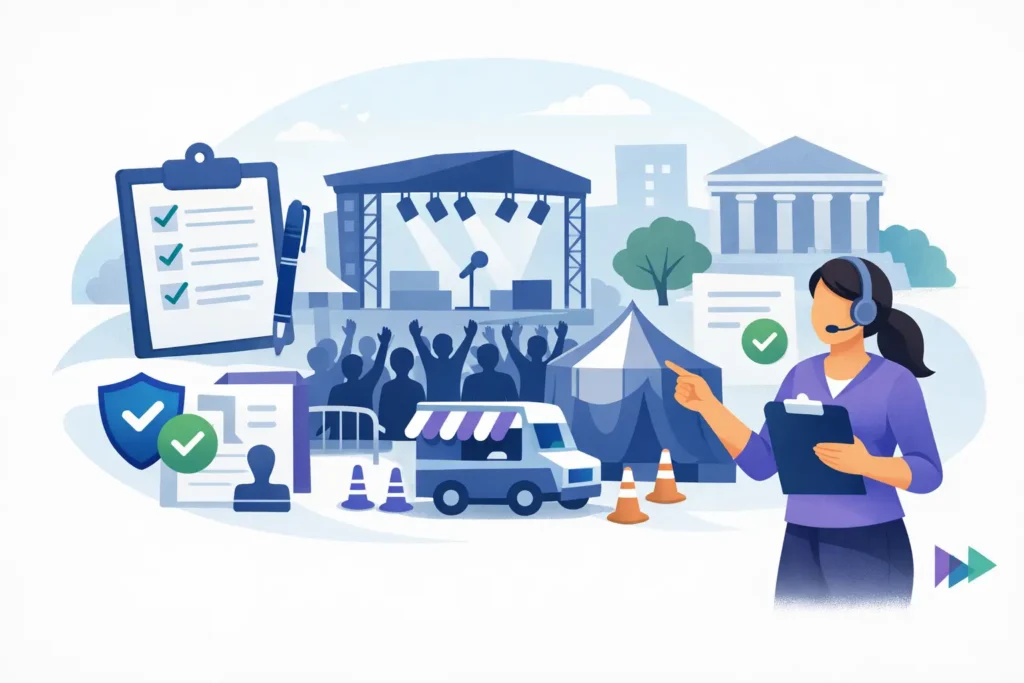 Permisos eventos públicos: qué debes tramitar