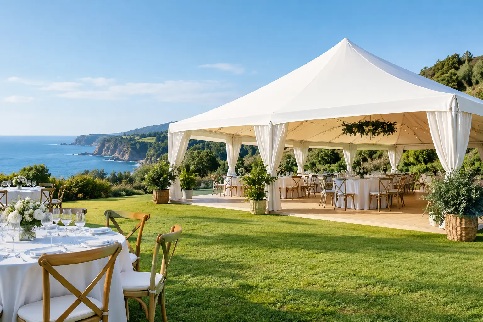 ¿Cuánto cuesta una carpa para un evento?